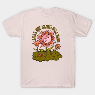 Libra Flower T-Shirt